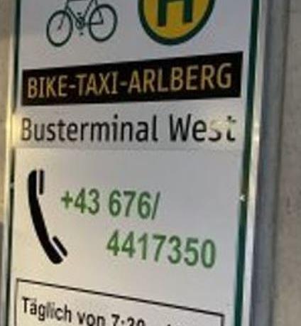 Bike-Taxi-Arlberg